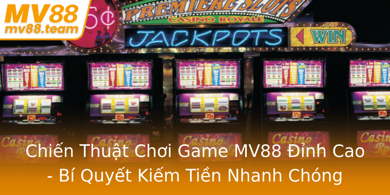 Chiến Thuật Chơi Game MV88 Đỉnh Cao - Bí Quyết Kiếm Tiền Nhanh Chóng